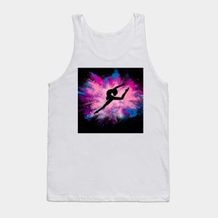 Colour splash dancer Tank Top